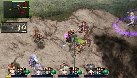 Growlanser Wayfarer of Time screenshot 3 for PSP